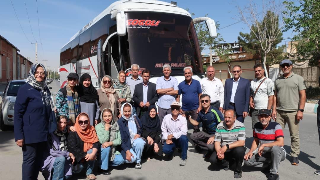 اعزام بازنشستگان برتراستانی به ششمین جشنواره ورزشی انجام شد