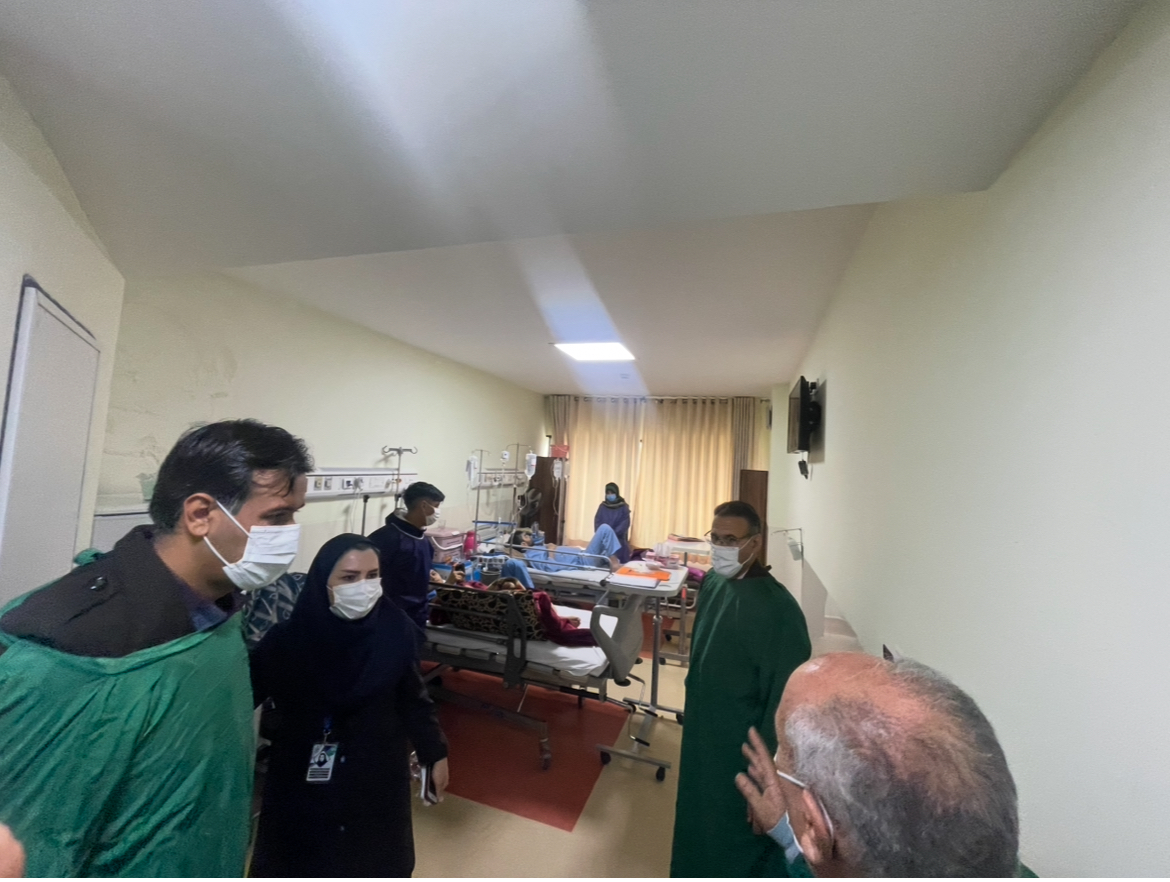 بازدید میدانی مدیر صندوق بازنشستگی استان کرمان از ارائه خدمات ویژه (vip) بیمارستان‌های دولتی