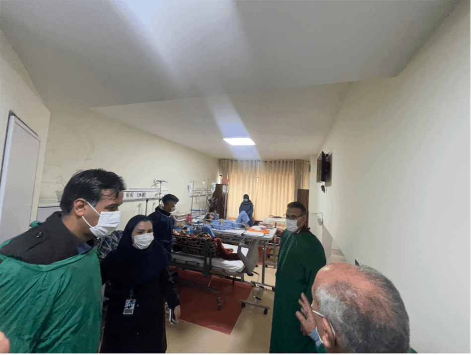 بازدید میدانی مدیر صندوق بازنشستگی استان کرمان از ارائه خدمات ویژه (vip) بیمارستان‌های دولتی